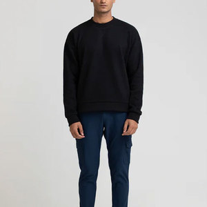 Sweat-shirt pour homme sur mesure de haute qualité et durable, en polaire solide, décontracté, pour l'hiver, séchage rapide, respirant, service OEM - Product Image 6