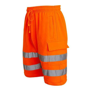 Shorts de travail haute visibilité pour hommes, réfléchissants, style cargo, pour l'été, vêtements de sécurité pour le bâtiment et le commerce - Product Image 4