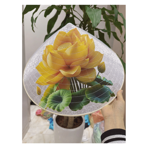 Sombrero Cónico Vietnamita Golden Palm Non La, Hecho a Mano, Tradicional, para el Sol - Product Image 3