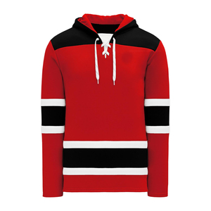 Latest Design Plus Size Custom Embroidery Breathable 100% Polyester Hockey Hoodie Sublimation Training Ice Hockey Uniform Jersey - Product Image 1