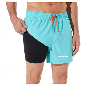 OEM <b>Men</b> Beach Shorts Custom Printing Quick Dry Swim <b>Trunks</b> Lightweight Casual Shorts <b>for</b> Pool Beach Holiday and Summer Wear - Product Image 5