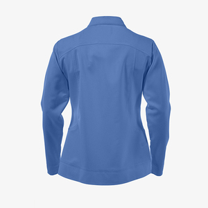 Blouse d'infirmière personnalisée au design tendance, en polyester respirant, prix d'usine, vente en gros, pour femmes - Product Image 4