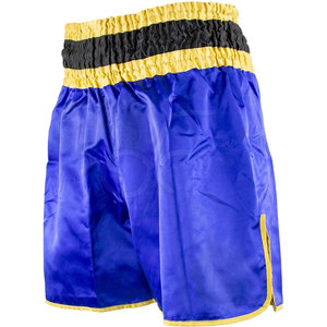 Opciones de tamaño y color personalizadas con pantalones cortos de kick boxing de diseño moderno, hechos para un ajuste cómodo y movimiento sencillo. - Product Image 2