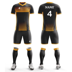 Soccer Jersey Football Suit Digital Printed Custom Logo Hot Selling Uniform Kits Sportswear <b>Athletic</b> Compression Kits - Product Image 1
