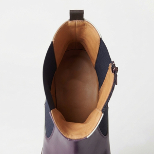 Botas de Tobillo de Cuero Genuino para Hombre al por Mayor, Botas de Tobillo de Cuero para Hombre con Cremallera Lateral, Botas de Tobillo de Cuero para Hombre para Invierno - Product Image 5