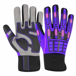 ถุงมือทำงานอมาราหนังสังเคราะห์คุณภาพสูง ทนทานต่อการเสียดสี ป้องกันมือสำหรับงานอุตสาหกรรม ถุงมือ TPR - Product Image 4