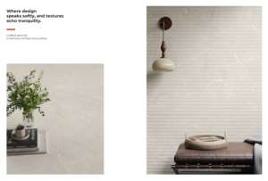 Elegantes azulejos de porcelana Punch Luster Porsh de gran formato 600X1200 para pisos y paredes en proyectos comerciales e interiores de lujo. - Product Image 5