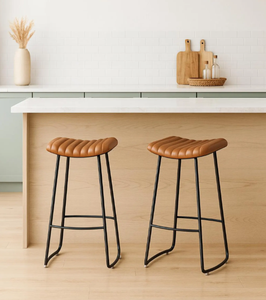 Tabourets de bar en bois modernes faits à la main de qualité supérieure pour la maison, les bars et les hôtels, meubles de bar turcs élégants - Product Image 1