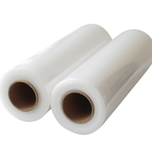 New Machine Hand Use <b>Pallet</b> Shrink <b>Wrap</b> Film Moisture Proof for Industrial Packaging High Quality Soft Transparent Stretch Film - Product Image 1