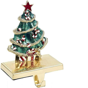 Décoration de sapin de Noël en forme d'étoile en métal de qualité supérieure, rose, à suspendre, pour décorer le sapin de Noël. - Product Image 4