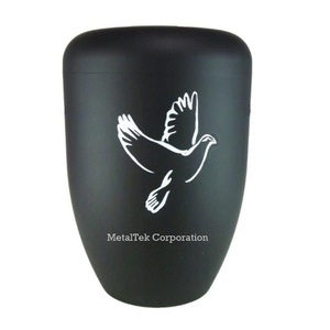 Flying Dove Custom <b>Print</b> Adult Cremation Urns <b>Extra</b> <b>Large</b> Size European Style Funeral Ceremony Memorial Ashes Burial Urns & Jars - Product Image 1