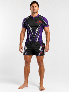 Uniforme de rugby de alta calidad que ofrece control de la humedad, ajuste flexible y comodidad confiable para entrenamiento y competición. - Product Image 4