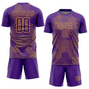 Uniforme de Fútbol Unisex de Fabricación Pakistaní, Transpirable, Talla Grande, Manga Corta, Diseño de Logotipo Personalizado, Alta Calidad - Product Image 1