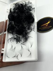 Extensiones de Pestañas de Volumen Preformadas 6D Ultra Speed Fan de Marca Privada con Caja de Empaque Personalizada para Suministro de Pestañas al por Mayor OEM - Product Image 4