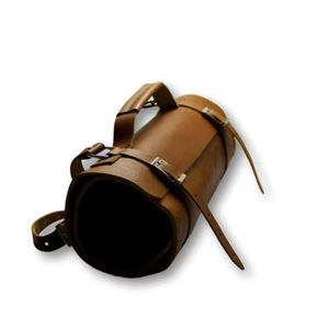 Bolsa Portacuchillos de Cuero Clásica y Portátil con Asa para Almacenamiento de Cuchillos de Chef, Cuero de Grano Completo LKR-0398 - Product Image 1