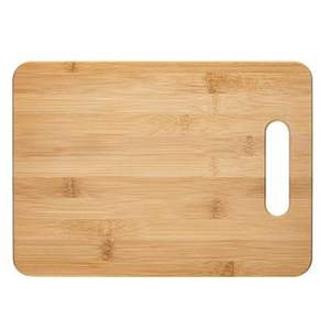 Planche à découper en bois naturel pour la préparation des aliments en cuisine, surface de découpe épaisse et durable en bois dur pour la cuisine quotidienne - Product Image 2