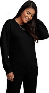 Cotton <b>Fleece</b> Plain <b>Black</b> Sweatshirts Crew Neck Custom Sweatshirts OEM/ODM Cotton <b>Fleece</b> Sweatshirts - Product Image 3