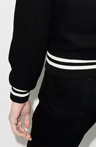 <b>WOMEN</b> FASHION CROPPED <b>VARSITY</b> <b>BOMBER</b> <b>JACKET</b> CUSTOM LOGO LETTERMAN OUTERWEAR Y2K STREETWEAR TRENDY OEM ODM CLOTHING FACTORY - Product Image 2
