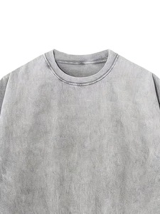 Camisetas Personalizadas para Hombre, Lavado Ácido, Frente Liso, 100% Algodón, Calidad Premium, Talla Grande, Transpirables, Manga Corta, Fáciles de Usar, Ligeras - Product Image 3