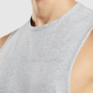 Custom Professional Logo Design Gym <b>Singlet</b> <b>For</b> <b>Men</b> Stylish Gym <b>Singlets</b> Made In Pakistan - Product Image 6