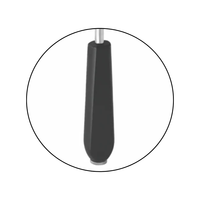 Buck Hammer Plastic Handle with Brush & Needle Percussion Hammer Stainless Steel Instrument Set