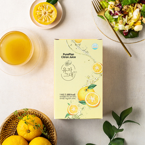 [Pure Bright and Warm Cooperative] Boisson Pure Plan Citron, Concentré de jus de citron Premium & Format familial 1kg & Thé sans sucre - Product Image 5