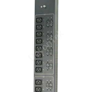 PDU de Rack DoyonTek de Venta Caliente, Trifásica, 24 Puertos, 90kw, Salida C19, 380v/415v, 125a, Enchufe Metálico Horizontal, Protección de Sobrecarga de 20a - Product Image 3
