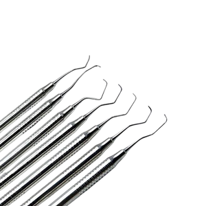 Détartreur dentaire parodontal double face en acier inoxydable – Instrument d'hygiène buccale pour l'élimination du tartre, du calcul et de la plaque dentaire – Outil de soin buccal - Product Image 3