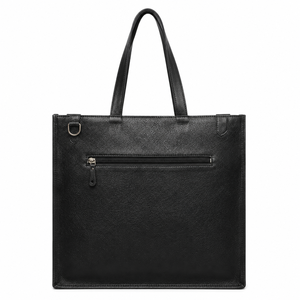 Bolso Tote de Cuero Genuino de Búfalo con Pelo, Estilo Western, Bolso de Hombro de Piel de Vacuno Negra para Mujer, Bolso Tote de Lujo de Diseñador Personalizado - Product Image 3