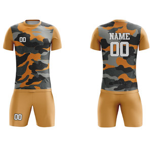 Custom Soccer Team Kit Jersey Shorts Training Wear OEM Football Uniform Supplier - Product Image 3