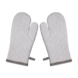 Professional Good Quality Yarn Dyed Cotton <b>Oven</b> Mitts Highest Selling Stripe Design Beautiful <b>Oven</b> Mitten in India. - Product Image 6