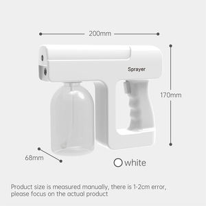 Blue Nano Disinfection Gun 400G USB Rechargeable Antibacterial <b>Spray</b> Device - Product Image 3