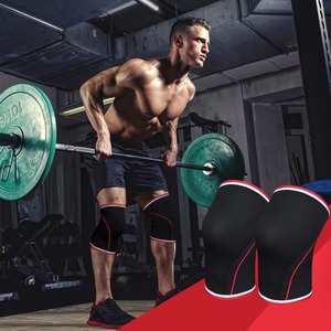<b>Athletic</b> Knee <b>Support</b> Compression Sleeve Elastic Sports Knee Pads Gym Fitness Workout Braces Running Weightlifting Joint Guard - Product Image 4
