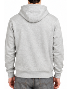 Sweat à capuche pour homme de haute qualité, personnalisé avec logo brodé, vierge, hiver, décontracté, écologique, coupe-vent et anti-rétrécissement, vente en gros - Product Image 4