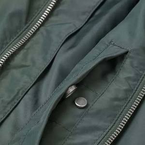 แจ็คเก็ตบอมเบอร์ผู้ชายดีไซน์ใหม่ปี 2026 คุณภาพสูง ราคาขายส่ง แจ็คเก็ตบอมเบอร์ผู้ชายสไตล์ล่าสุด ผลิตในปากีสถาน - Product Image 4