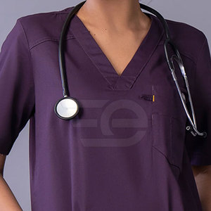 Medical Scrubs Professional Workwear Set Lightweight Breathable Durable Uniform For Nurses Hospital Uniform - Product Image 4
