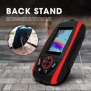 Détecteur de poissons intelligent sans fil professionnel, écran LCD anti-reflet 512 couleurs, affichage en arc et sonar multicanal, batterie rechargeable intégrée - Product Image 6