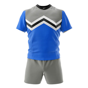 Premium Rugby Uniform with breathable fabric moisture control <b>athletic</b> fit durable stitching and full customization for clubs - Product Image 2