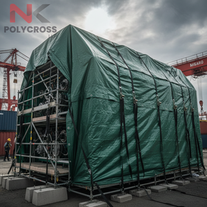 ผ้าใบเคลือบคุณภาพพรีเมียม ยี่ห้อ Trusted Tarpaulin สำหรับงานอเนกประสงค์ กันน้ำ ใช้สำหรับป้องกันภัยกลางแจ้งและโครงการทางการเกษตร - Product Image 3