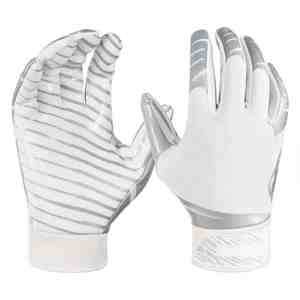 Guantes de Fútbol Americano Personalizados al Por Mayor, Modernos, para Adultos y Jóvenes, Ligeros, Antideslizantes, con Logotipo - Product Image 4