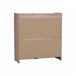 Modern Panel Wood <b>Bookcase</b> Storage Cabinet <b>Open</b> Shelf Organizer for Living Room Home Office - Product Image 5