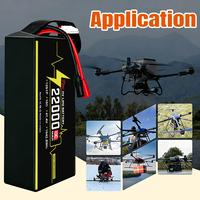 Batterie Lipo haute tension 14S 53.2V 20000 27000 40000mAh pour drone pulvérisateur agricole, directement de l'usine