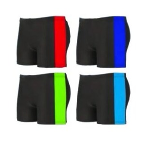 Pantalones Cortos de Lona Ecológicos de Secado Rápido Personalizados para Hombre, Bañador Tipo Boxer con Estampado Sólido Impermeable, Estilo Casual para Playa - Product Image 5