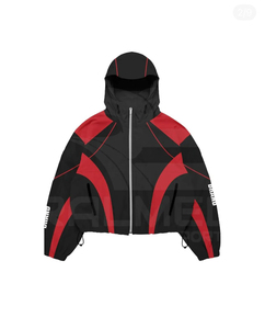 2026 <b>Tracksuit</b> 2 Piece Hooded jacket and Trouser Oversized Baggy Style Color Blocking Winter Wear Adult 10% Nylon <b>Tracksuit</b> - Product Image 2