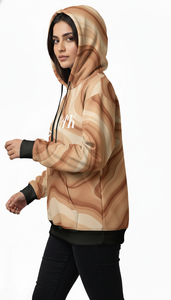 Sweat à capuche unisexe décontracté et ample avec impression par sublimation haute définition pour les collections de vêtements lifestyle - Product Image 5