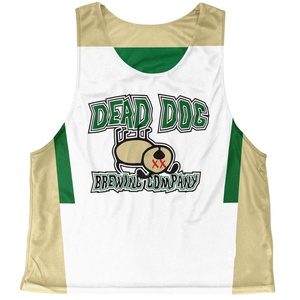 Diseño personalizado sublimado Reversible Lacrosse Pinnies tela de poliéster 100% transpirable adulto/uniforme juvenil con nombre y número - Product Image 3