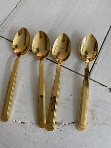 Great Design Hand Polish Stainless Steel Spoon New Quality Server or Salad Spoons Home & Restaurant <b>Tabletop</b> Spoon - Product Image 3