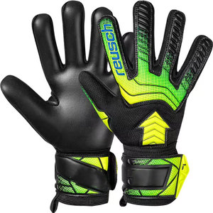 Econex Sports Football Goalkeeper Gloves <b>Full</b> Finger Non <b>Slip</b> Breathable Adjustable Wrist Strap Unisex Latex Material Powerful - Product Image 1