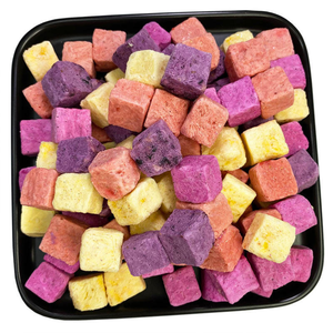 Cubes de yaourt lyophilisé en gros avec fruits mélangés, riche en protéines, collation saine, directement de l'usine du Vietnam - Product Image 5