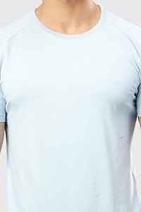เสื้อยืดออกกำลังกายผู้ชายพร้อมโลโก้สั่งทำ ผ้าใส่สบายสำหรับออกกำลังกายและใส่ลำลองในยิม - Product Image 2
